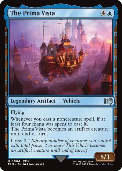 The Prima Vista (Universes Beyond: FINAL FANTASY) Light Play Foil