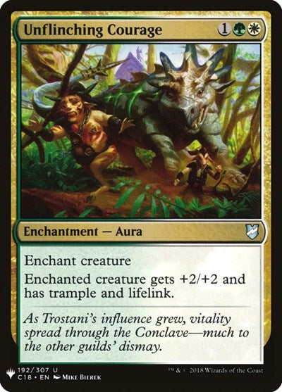 Unflinching Courage (Mystery Booster) Near Mint