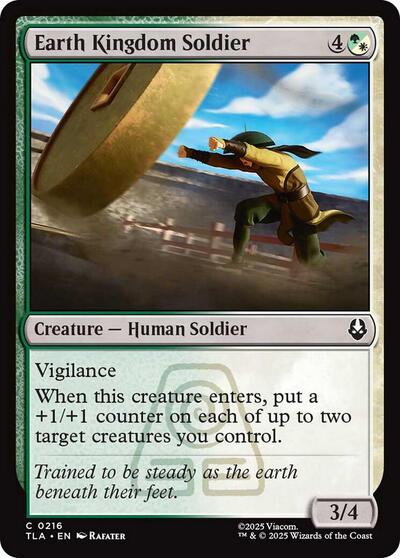 Earth Kingdom Soldier (Avatar: The Last Airbender) Near Mint