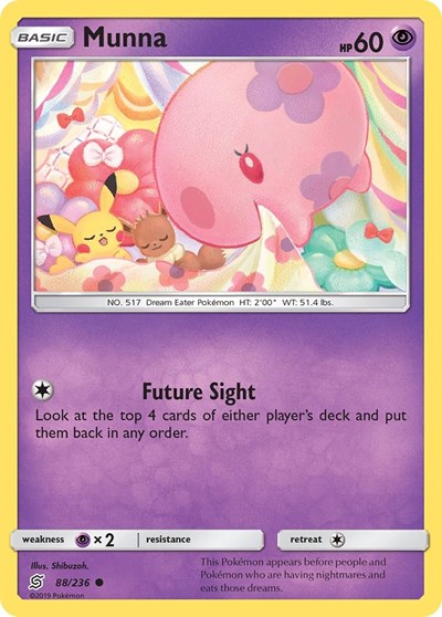 Munna (SM - Unified Minds) Light Play Reverse Holofoil