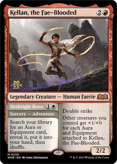 Kellan, the Fae-Blooded (Promos: Prerelease Cards) Near Mint Foil