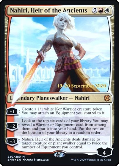 Nahiri  Heir of the Ancients|1|0|0.00