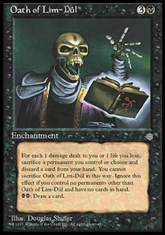 Oath of Lim-Dul (Ice Age) Medium Play