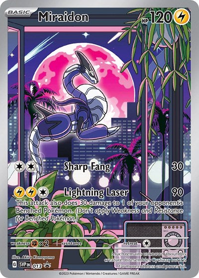 Miraidon - 013 (SV: Scarlet & Violet Promo Cards) Near Mint Holofoil