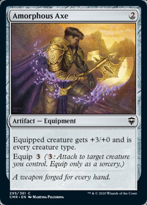 Amorphous Axe (Commander Legends) Light Play