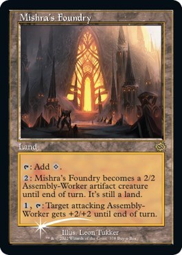 Mishra's Foundry (Promos: Buy-A-Box) Near Mint Foil