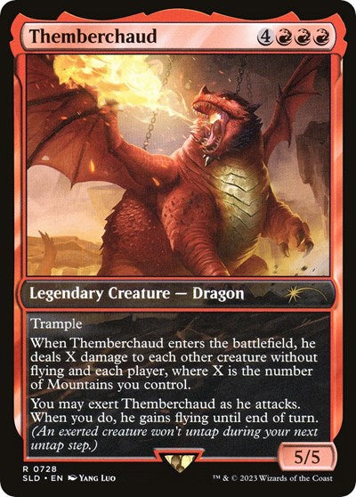 Themberchaud (Secret Lair) Light Play Foil