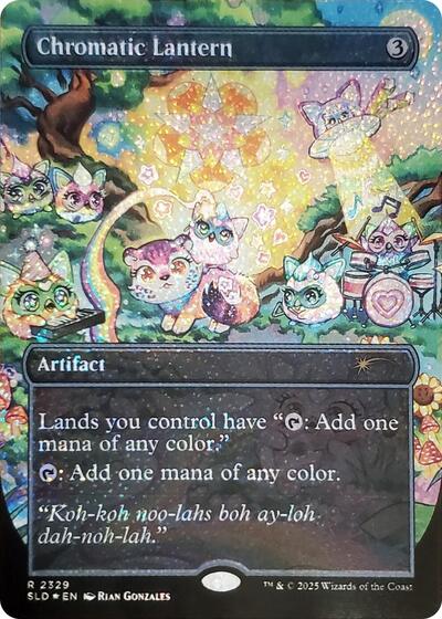 Chromatic Lantern (2314) (Confetti Foil) (Secret Lair) Near Mint Foil