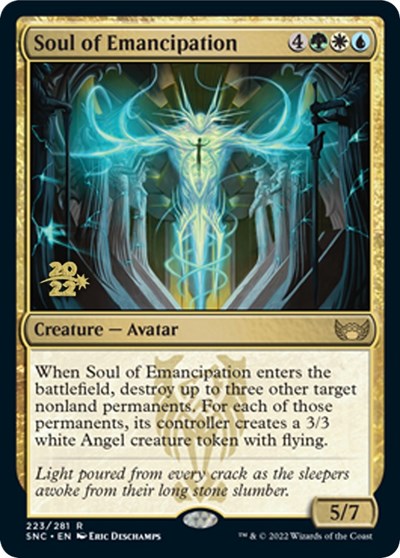 Soul of Emancipation (Promos: Prerelease Cards) Near Mint Foil