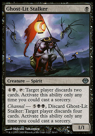 Ghost-Lit Stalker (Duel Decks: Garruk vs Liliana) Light Play