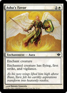 Asha's Favor (Conflux) Near Mint Foil
