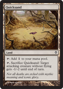 Quicksand (Worldwake) Medium Play Foil