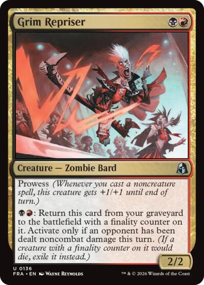 Grim Repriser (Reality Fracture) Near Mint