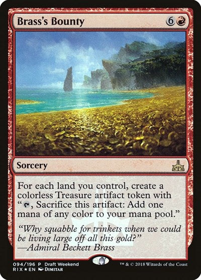 Brass's Bounty (Promos: Launch Party and Release Event) Medium Play Foil
