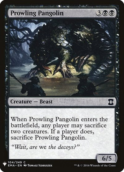 Prowling Pangolin (Mystery Booster) Near Mint