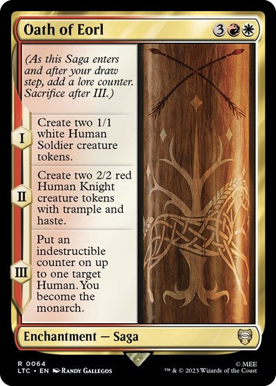 Oath of Eorl (Commander: The Lord of the Rings: Tales of Middle-earth) Medium Play