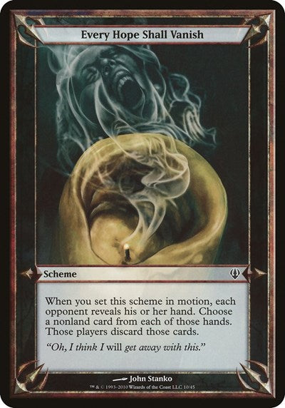 Every Hope Shall Vanish (Archenemy) (Oversize Cards) Near Mint