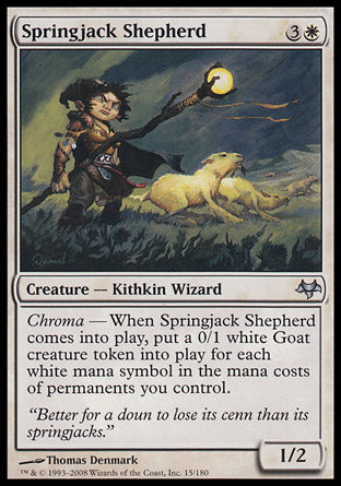 Springjack Shepherd (Eventide) Light Play Foil