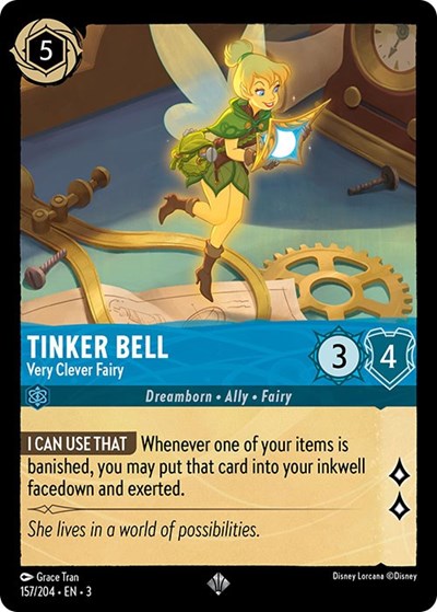 Tinker Bell - Very Clever Fairy (Into the Inklands) Near Mint