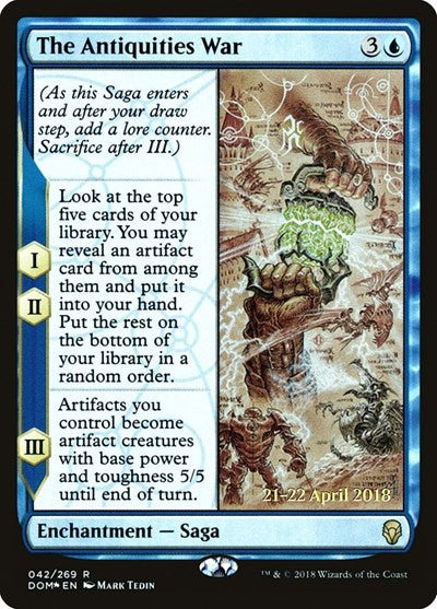 The Antiquities War (Promos: Prerelease Cards) Medium Play Foil