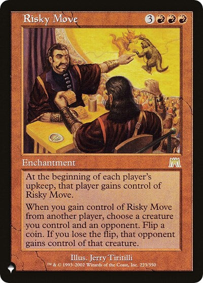 Risky Move (Secret Lair Commander: Heads I Win, Tails You Lose) Near Mint