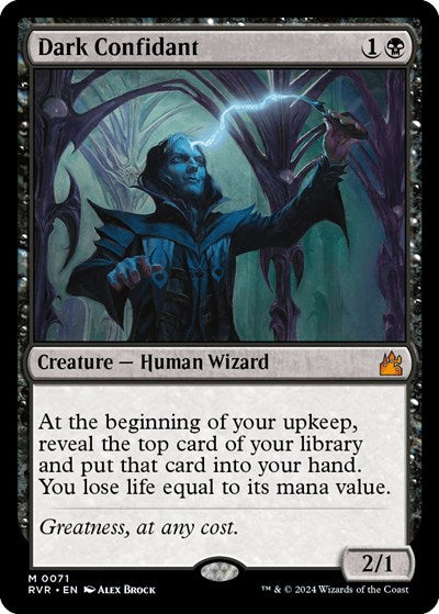 Dark Confidant (Ravnica Remastered) Near Mint