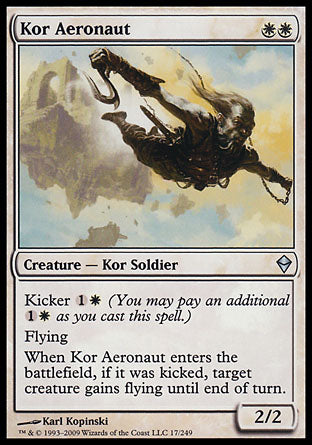 Kor Aeronaut (Zendikar) Light Play