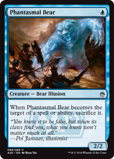 Phantasmal Bear (Masters 25) Medium Play Foil