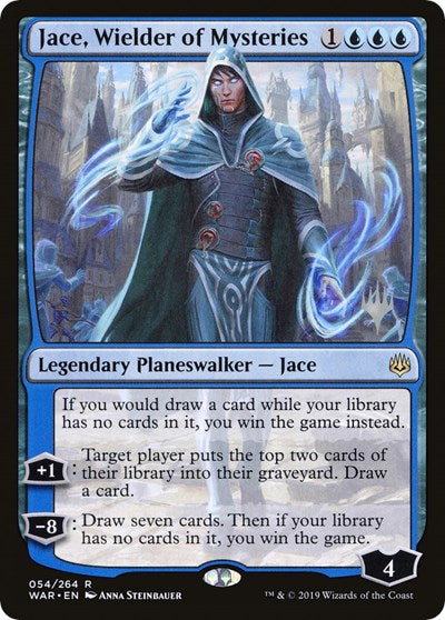 Jace, Wielder of Mysteries (Promo Pack: Throne of Eldraine) Light Play Foil