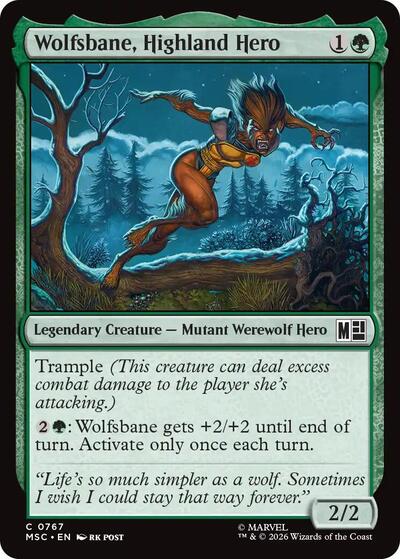 Wolfsbane  Highland Hero|4|0|0.00