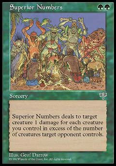 Superior Numbers (Mirage) Light Play