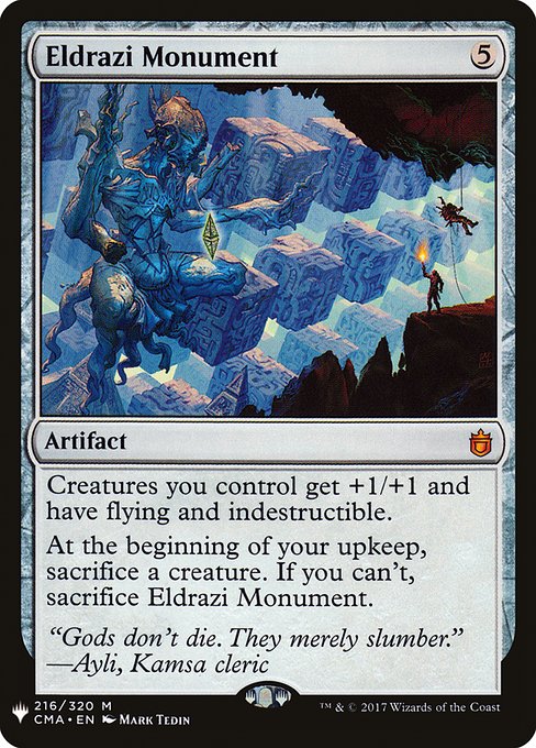 Eldrazi Monument (Mystery Booster) Medium Play