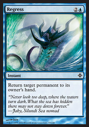 Regress (Rise of the Eldrazi) Medium Play