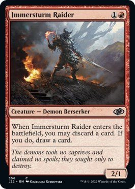 Immersturm Raider (Jumpstart 2022) Light Play