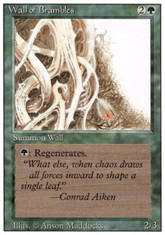 Wall of Brambles (Revised) Medium Play