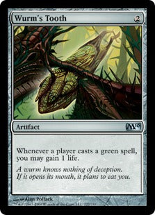 Wurm's Tooth (Magic 2010 Core Set) Medium Play