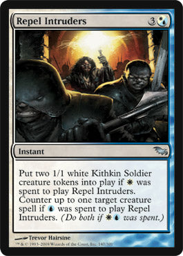 Repel Intruders (Shadowmoor) Medium Play Foil