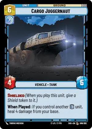 Cargo Juggernaut (Shadows of the Galaxy) Near Mint Foil