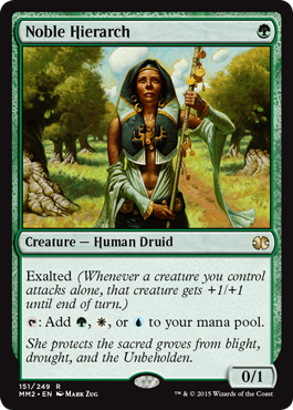 Noble Hierarch (Modern Masters 2015) Near Mint Foil