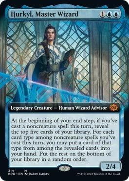 Hurkyl  Master Wizard  Extended Art|1|0|0.00
