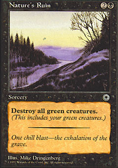 Nature's Ruin (Portal) Near Mint