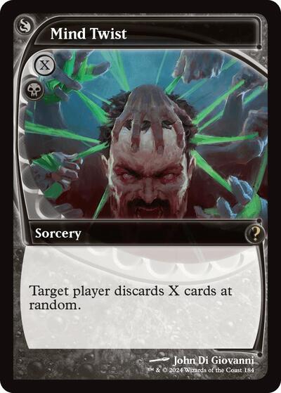 Mind Twist (Future Sight) (Mystery Booster 2) Light Play Foil