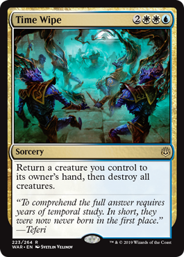 Time Wipe (War of the Spark) Medium Play