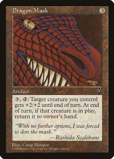 Dragon Mask (Visions) Medium Play