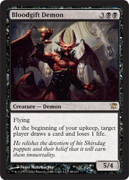 Bloodgift Demon (Innistrad) Light Play Foil