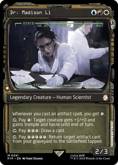 Dr. Madison Li (Showcase) (Universes Beyond: Fallout) Light Play