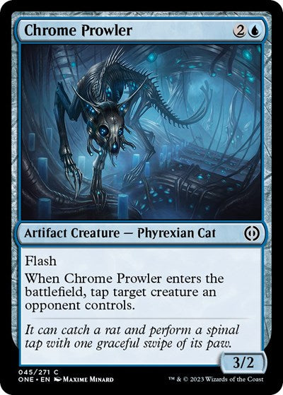 Chrome Prowler (Phyrexia: All Will Be One) Near Mint Foil