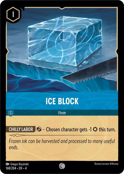 Ice Block (Ursula's Return) Near Mint Cold Foil