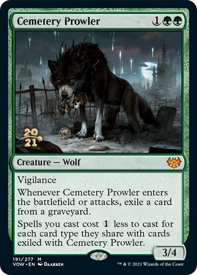 Cemetery Prowler (Promos: Prerelease Cards) Near Mint Foil