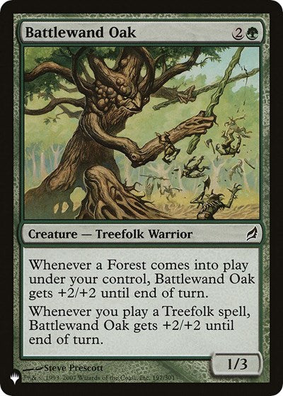 Battlewand Oak (The List) Near Mint